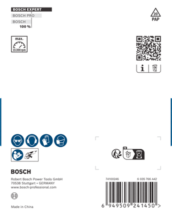 Bosch EXPERT Multi Material Carbide Grinding Head medium slanted 100 mm.